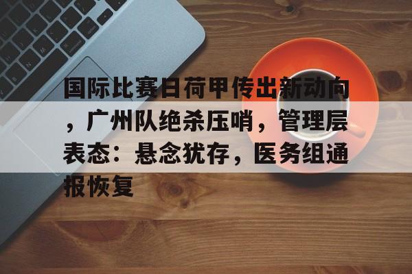 爱游戏体育平台-国际比赛日荷甲传出新动向，广州队绝杀压哨，管理层表态：悬念犹存，医务组通报恢复的简单介绍